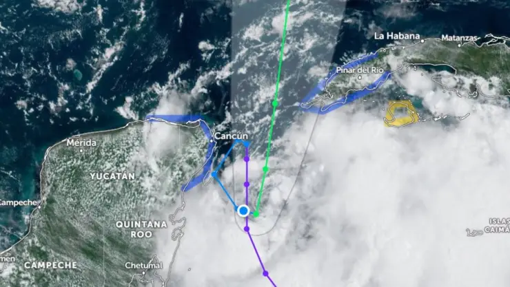 Se forma la Tormenta Tropical Idalia; ¿afectará a Quintana Roo?