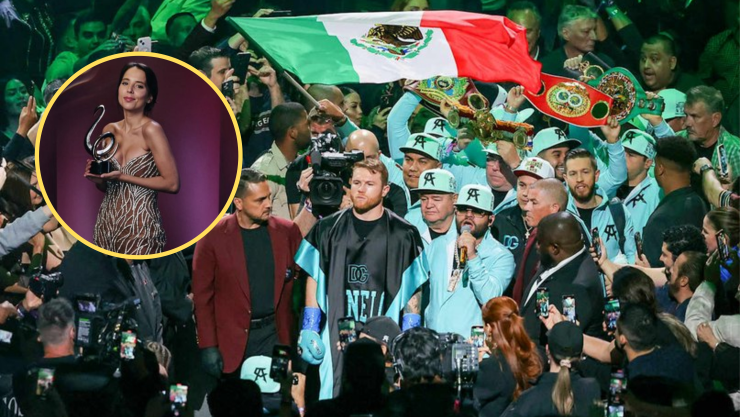 Majo Aguilar cantará el Himno Nacional en la pelea del Canelo.