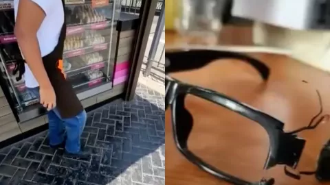 ¡Insólito! Trabajador de restaurante usaba lentes con cámara para grabar los datos de las tarjetas de clientes
