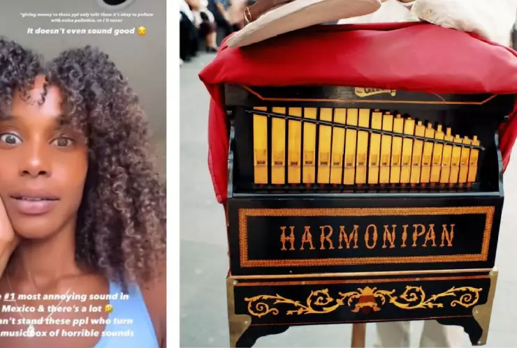 Agencia despide a modelo extranjera por quejarse de organilleros en México; viral.jpg