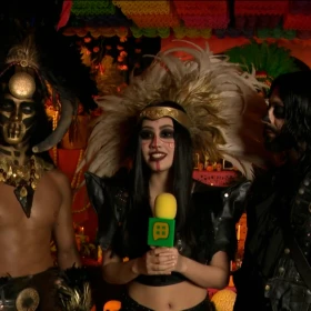 Así luce la espectacular ofrenda de Día de Muertos de Malinche, El Musical