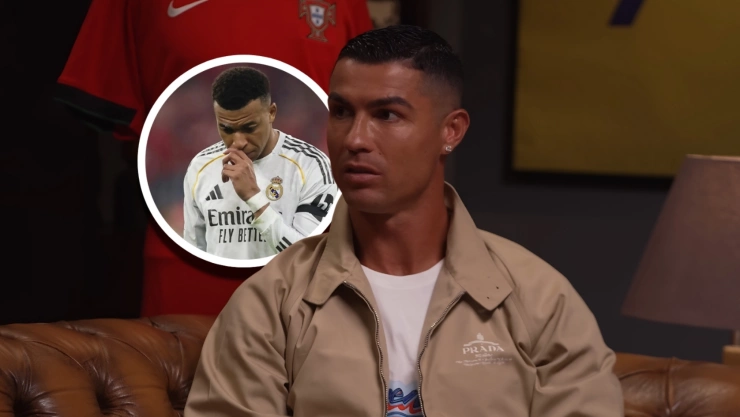 Cristiano Ronaldo anticipó el mal momento del Real Madrid con Kylian Mbappé