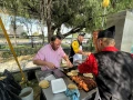 Ricos y deliciosos platillos tuvimos en el centro de acopio