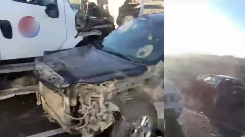 Accidente libramiento sur de Irapuato
