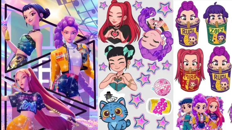 Stickers de Kpop Demon Hunters.jpeg