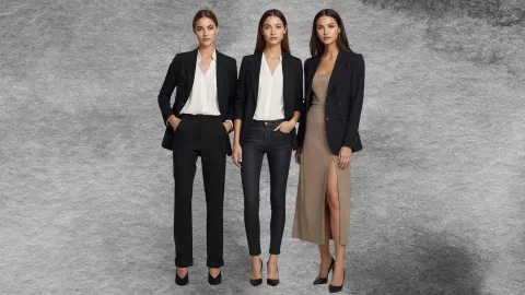 Blazer negro: 7 outfits minimalistas para entrevista laboral que te harán ver elegante y más joven