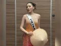 Nguyễn Cao Kỳ Duyên, Miss Vietnam, dijo estar muy orgullosa de representar a su país y agradeció a la gente que le ayudó a allegar hasta aquí.