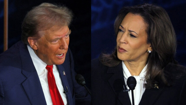 Donald Trump & Kamala Harris