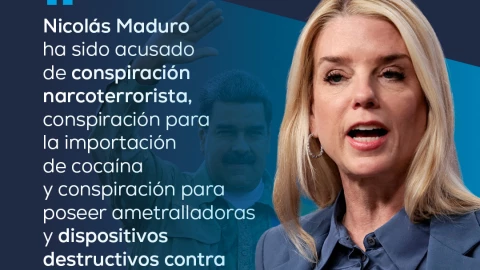 Estos son los cargos que enfrentará Nicolás Maduro en Estados Unidos