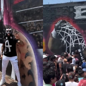 Penta-Zero-Miedo-visita-su-mural-en-Ecatepec