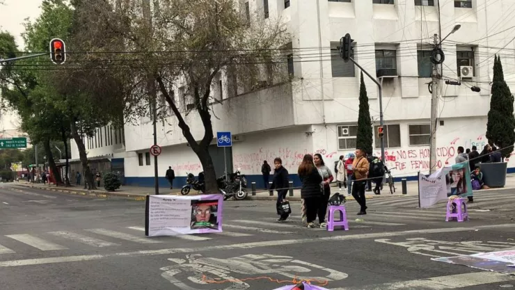 Calles cerradas por los bloqueos y manifestaciones en CDMX