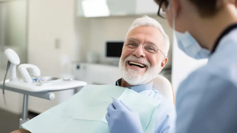 Visita al dentista conserva la salud bucal.