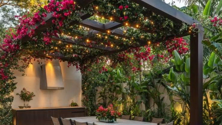 5 diseños de pérgolas elegantes que aportan estilo a tu roof garden