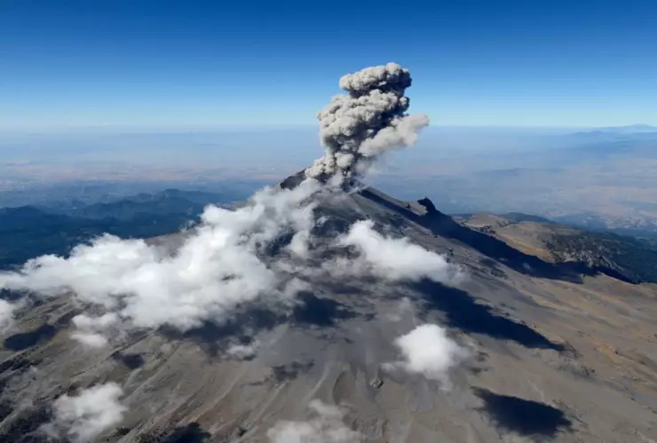 ¿Cuándo fue la última vez que el Popocatépetl cambió a amarillo fase 3?