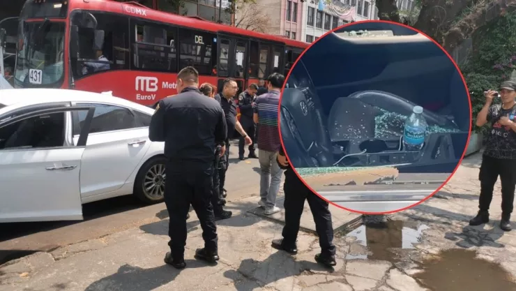 Intento de asalto en CDMX: Motociclistas le disparan a un hombre en el centro