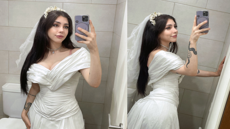 Influencer se casa con ella misma