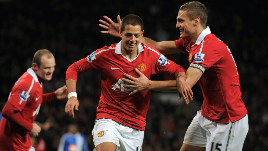 Chicharito en el Manchester United