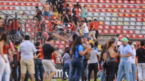 Atlas vs Querétaro dispositivo de seguridad