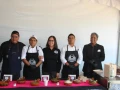 Ricos y deliciosos platillos tuvimos en el centro de acopio
