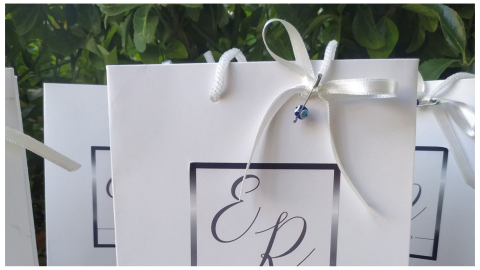 diseños de bolsas de regalos ideas boda