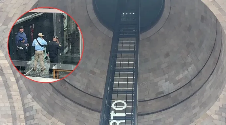 Muere trabajador del Monumento a la Revolución tras caer del elevador 20 metros