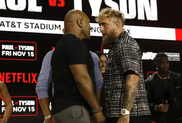 Mike Tyson Jake Paul pelea cachetada