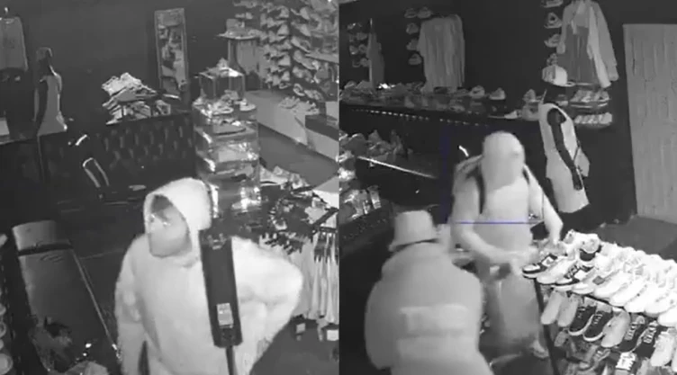 El robo de tenis ocurrió en una tienda en Cholula, Puebla.