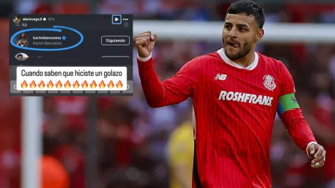 Toluca golazo Alexis Vega Karim Benzema