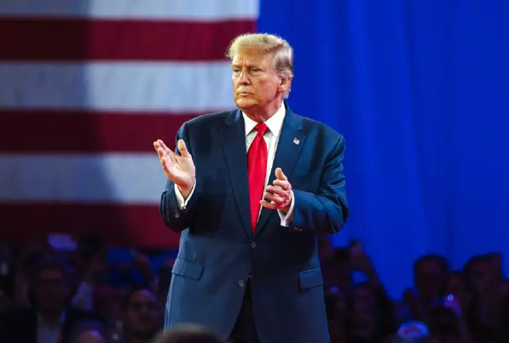 el presidente estadounidense Donald Trump