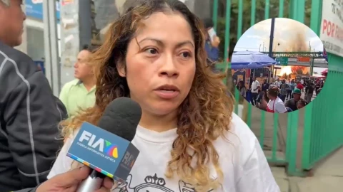 Familiares buscan a Ali Jael Gonzáles, joven de 18 años desaparecido tras la explosión de una pipa de gas en Iztapalapa.