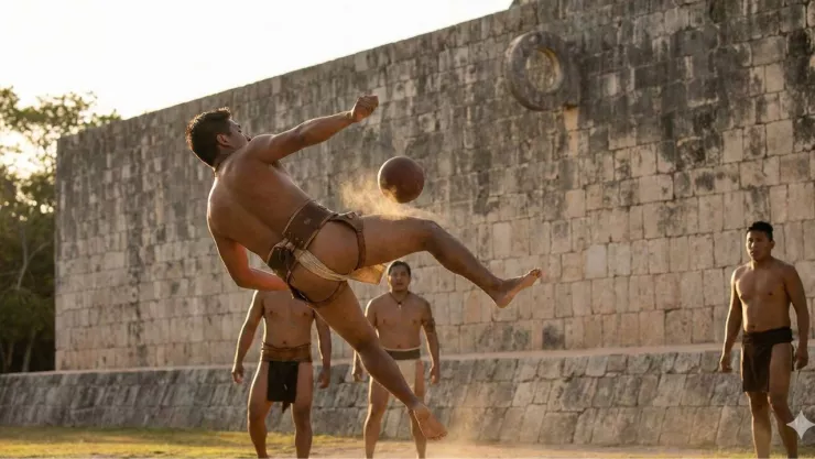 Primer juego de pelota del mundo: Origen y reglas del Pok-ta-pok