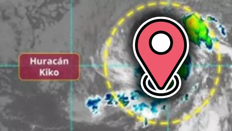 ¡Chusma, Chusma! Huracán ‘Kiko’ de categoría 4 continúa con su desplazamiento: Esta es su ubicación EXACTA hoy