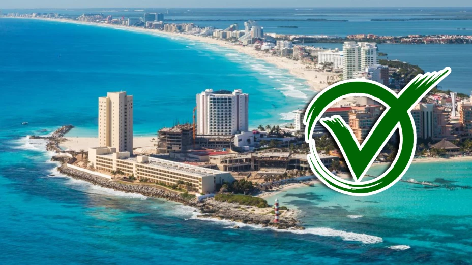 Estas son las playas de Cancún en las que puedes nadar HOY 2 de diciembre de 2025.webp