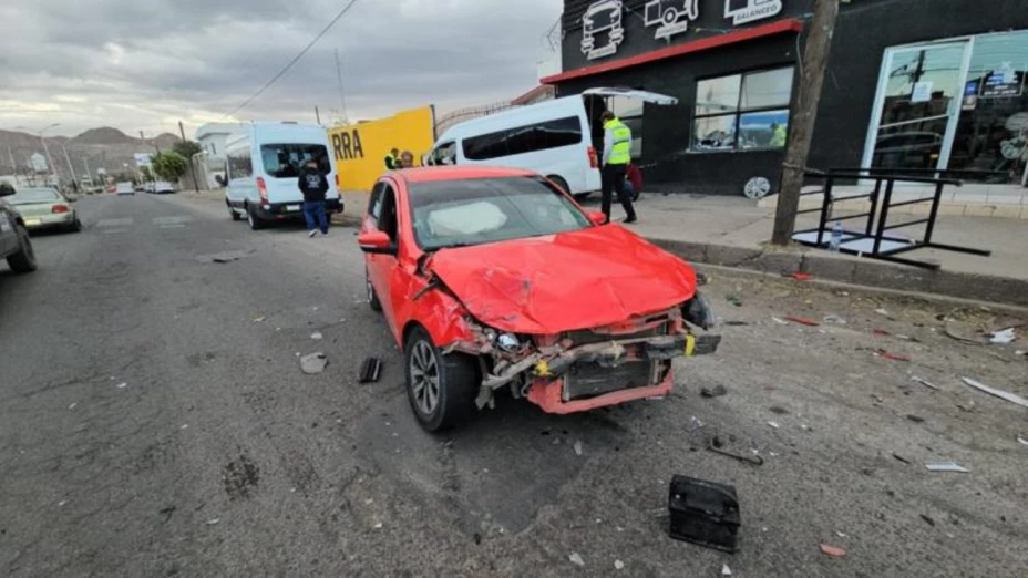 Choque en Juan Escutia.