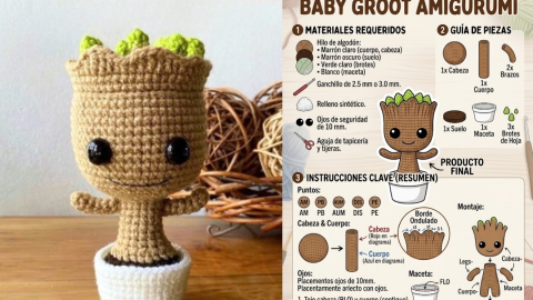 Patrones de amigurumi de Marvel fáciles 3 superhéroes para tejer y regalar