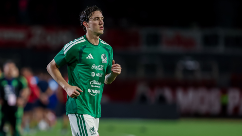 Marcel Ruiz con la Selección Mexicana