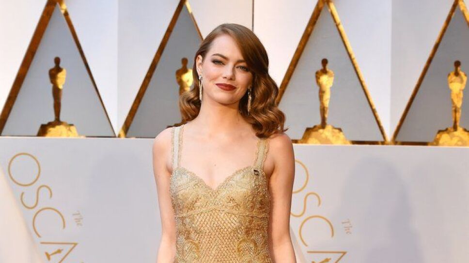 emma stone oscars 2017