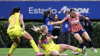 Chivas vs América semifinales Liga MX Femenil ida.jpeg