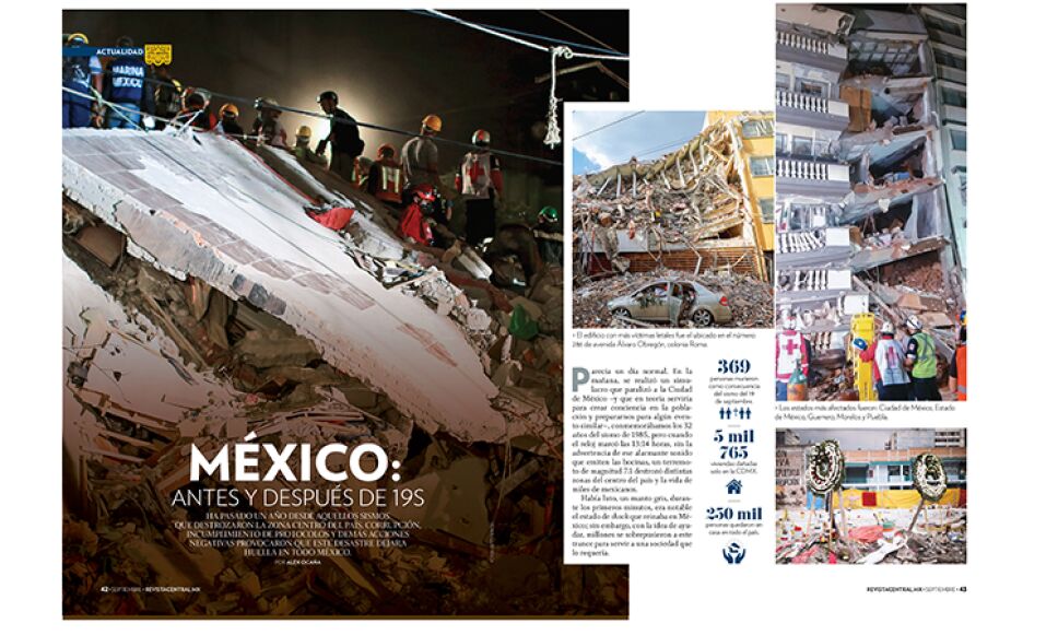 Sismo del 19S sigue en la memoria de los mexicanos