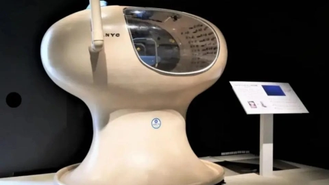 Lavadora para humanos de 1970