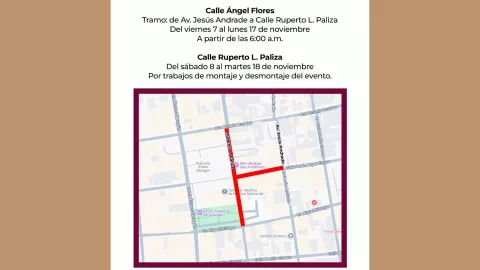 Cerrarán calles en el Centro de Culiacán por la Feria Internacional del Libro en Culiacán. (1).jpg