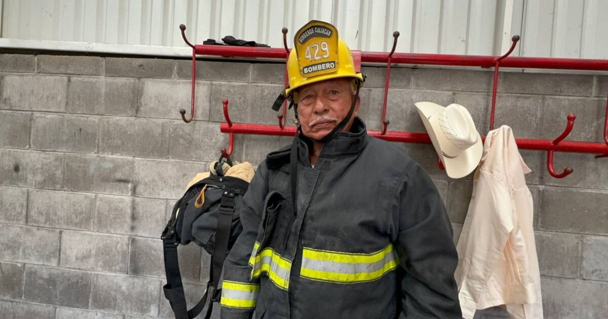 Don Ricardo, uno de los primeros Bomberos de Culiacán; conoce su historia
