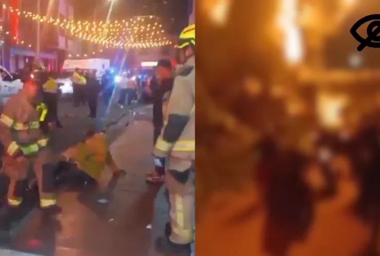 Ataque nocturno en Santa Fe: detonación de artefacto explosivo provoca muerte y varios heridos en Bogotá