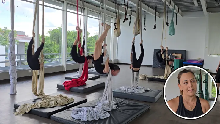 Escuela de danza aérea en Culiacán
