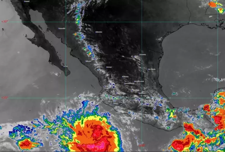 Se forma la Tormenta Tropical ‘Adrián’ en el Pacífico