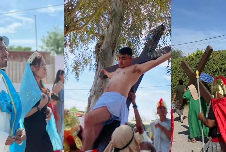 El Viacrusis viviente de la Parroquia Madre Santísima de la Luz de El Lucero.jpg