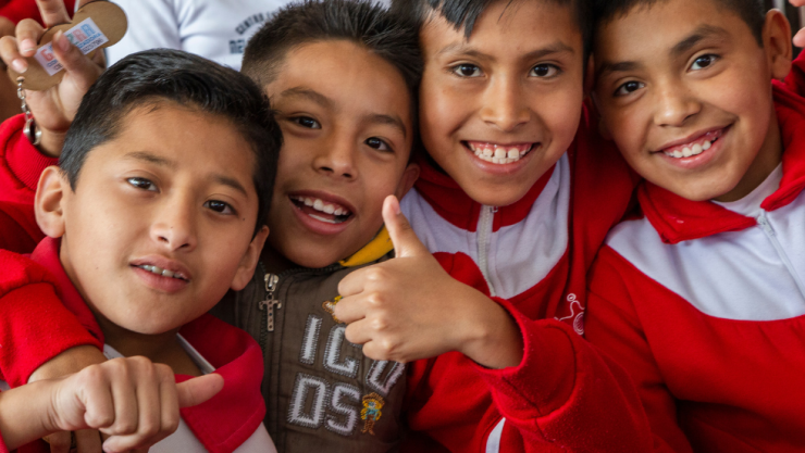 Los niños también recibieron el mensaje de VSD