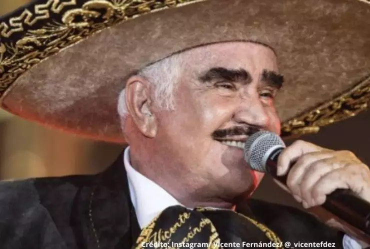 Reportan cambios en el estado de salud de Vicente Fernández.