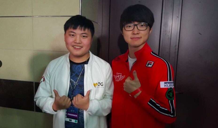 UZI y Faker en 2016