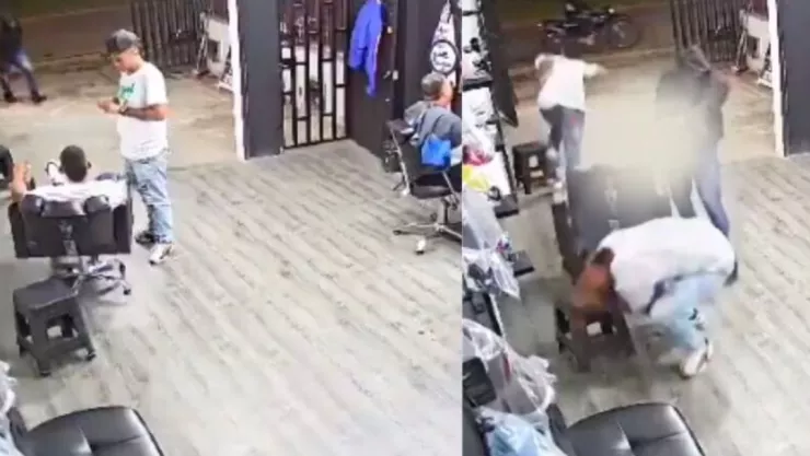 ¡Terrible! Matan a hombre dentro de una barbería